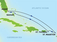 7-Day Eastern Caribbean, Round-trip Miami